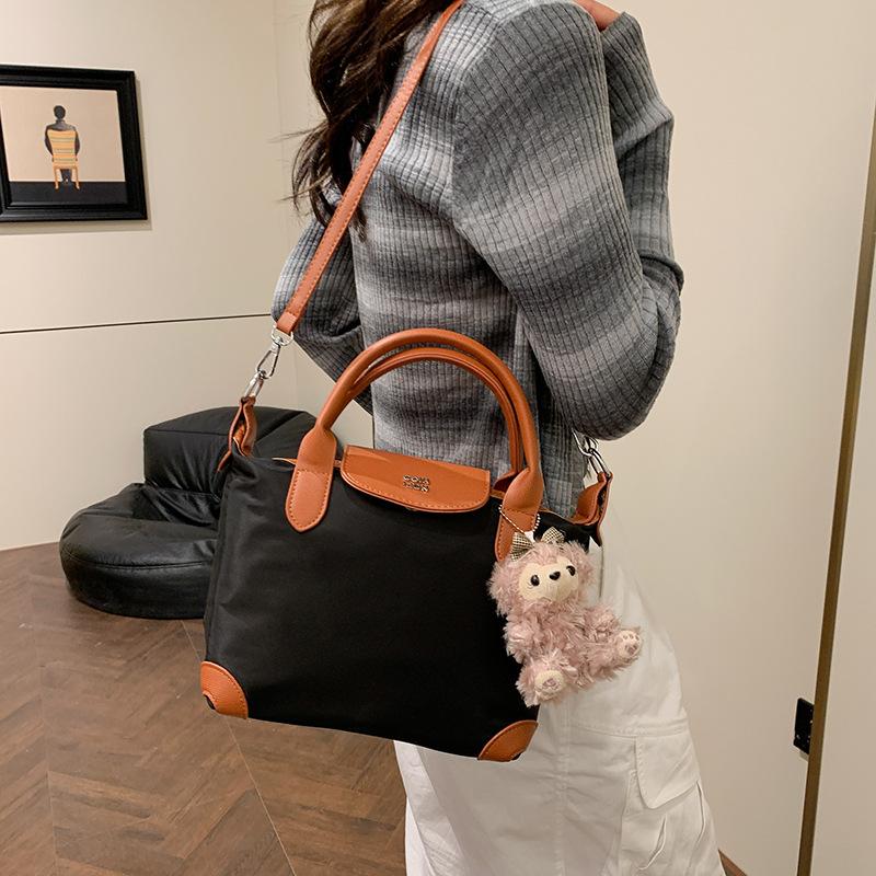 Large Capacity Tote Longxiang Nylon Commuter Portable Travel Simple Shoulder Messenger Bag