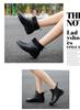 Korean Style Women's Low-Cut Non-Slip Rubber Rain Boots - Fashionable, Short, and Warm