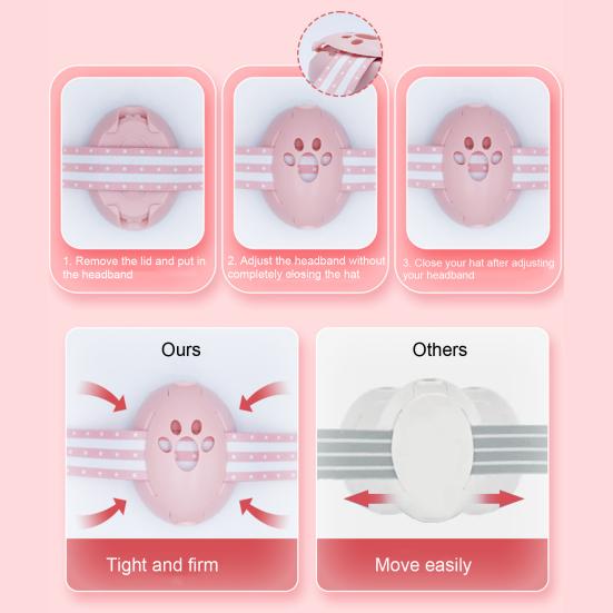 Căști pentru bebeluși Căști antifon cu anulare a zgomotului Curea elastică Confortabile la purtat Îmbunătățesc somnul
