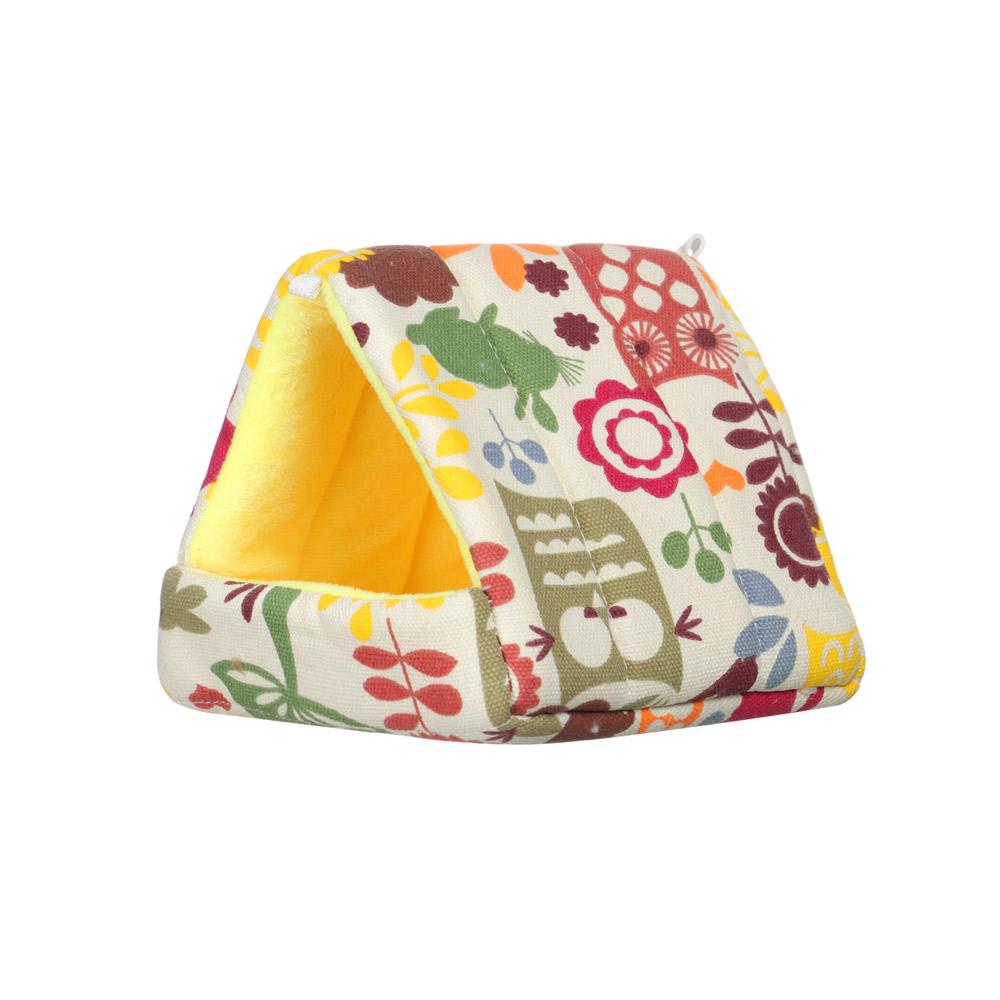 Colorful Comfortable Winter Rabbit Squirrel Small Animal Sleeping Bed Warm Mat Guinea Pig Nest Hamster House