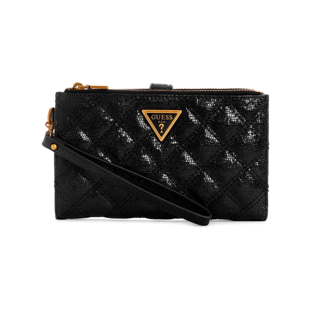Billfold GIULLY SLG DBL ZIP ORGANIZER BLA [GUESS]