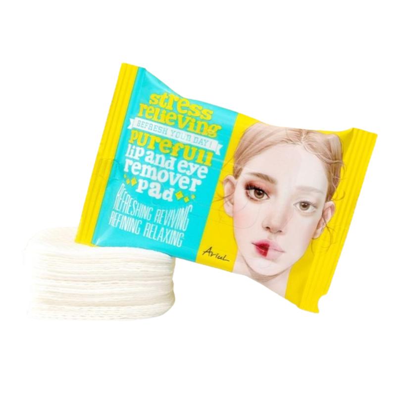 

Ariul Stress Relieving Lip & Eye Remover Pad 30 Pads