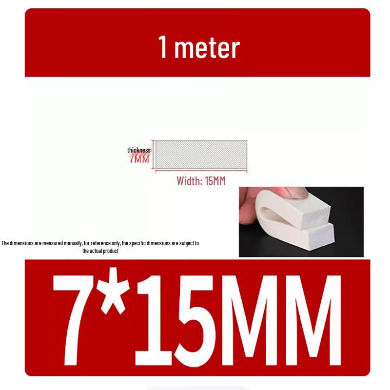 

Aishangla White Silicone Foam Strip