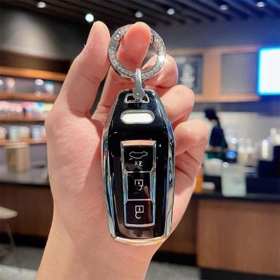 New TPU Key Case Shell Car Key Cover for  A3 A5L Q6 A6L Q5 New 2025 Shape Car Remote Control Protective Shell Accessories