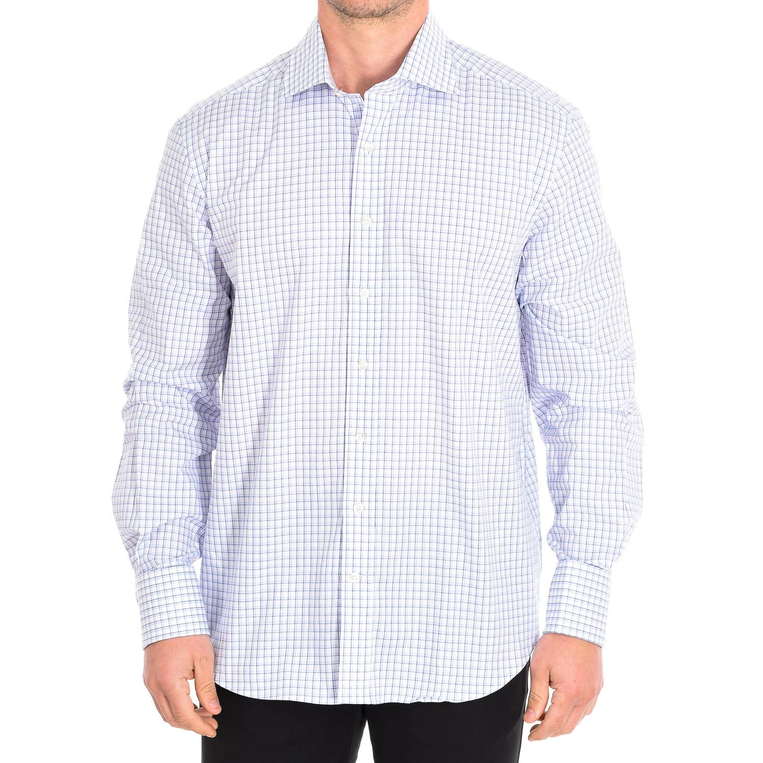 

Мужская рубашка с длинным рукавом, воротником с лацканами и пуговицами ACAJOU4