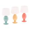 1:12 Dollhouse Miniature Desk Lamp Study Model Dollhouse Furniture Decoration Micro Scene Light Ornament Pretend Play Toys