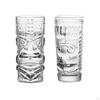 Elegant Gothic Tea Glass Set for Halloween Party Decor - 420ml Capacity