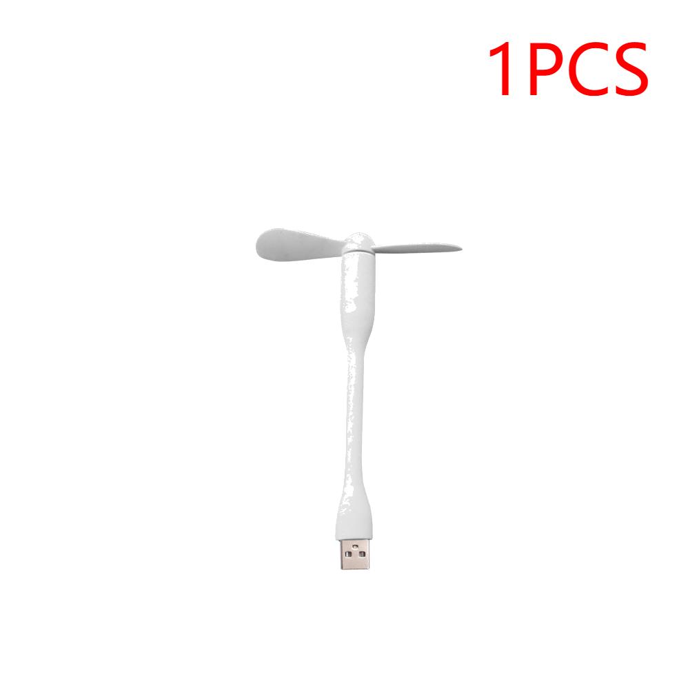 1-50pcs Flexible Portable Mini Fan for Power Bank Notebook Computer Summer Travel Cooling Cooler Mobile Phone USB Gadgets Fans