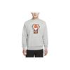 Nike Sweatshirts Men's Dark Gray Crew Neck Moderate Regular DN1962-063