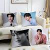 Byeon Woo-seok Cushion Cover Reversible Plush Pillow Cover – For Car, Sofa, Bedroom, Perfect As a Gift.