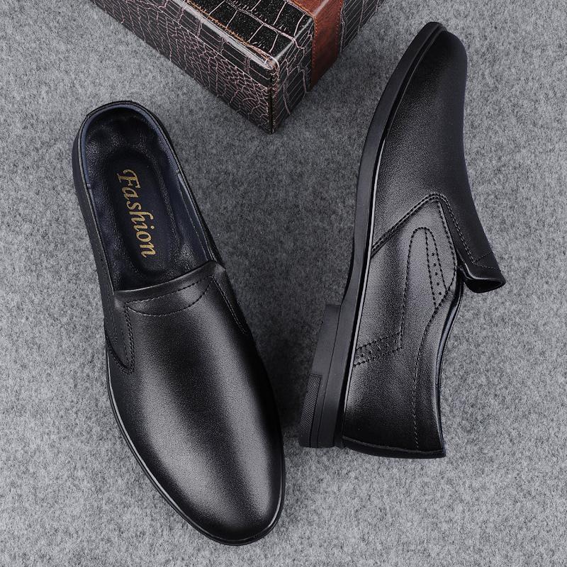 Fashion New Mens Italian Handmade Penny Loafers Genuine Leather Casual Flats Comfortable Driving Shoes Fast Delivery Male Business Shoes