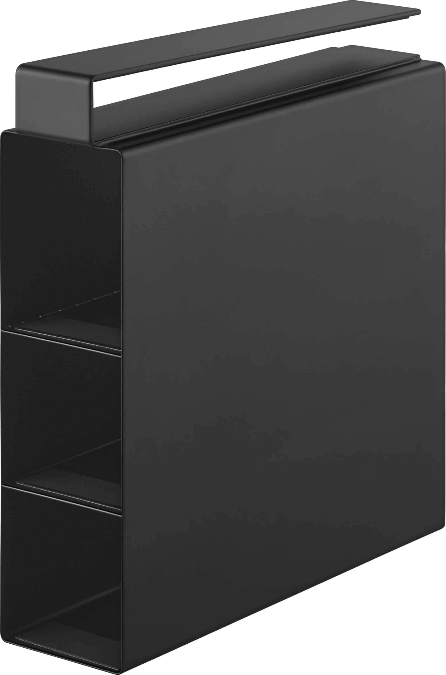 

Yamazaki Tower Wrap 3 x x Easy Model 10506 Держатель под шкаф, Ярусы, Черный, Ш5.8 Г20.5 В21.6см, Установка, Компактный, чёрный