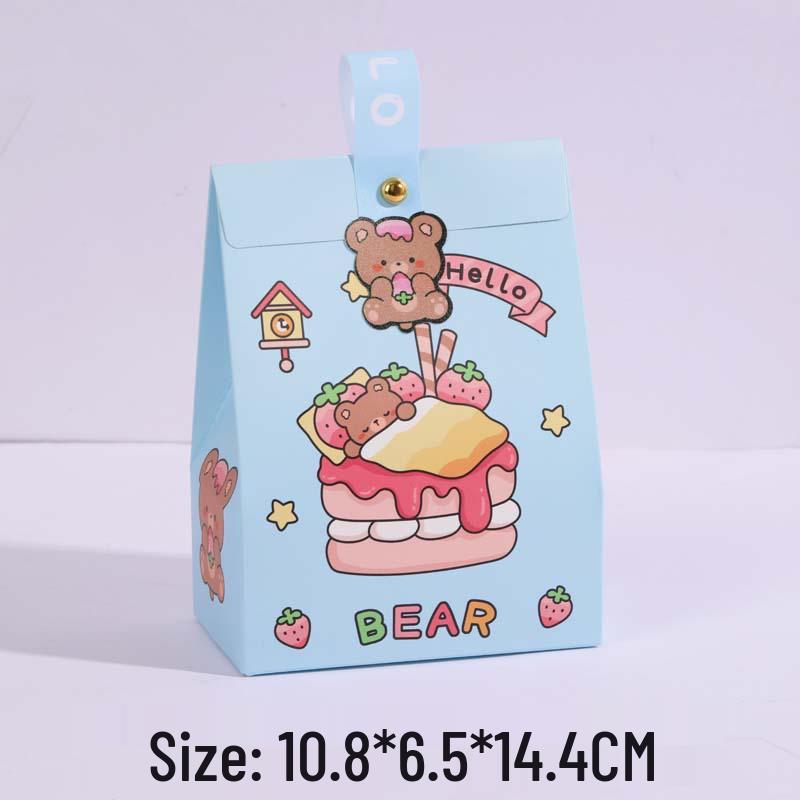 Qixi Festival Kids Candy Gift Bag: Birthday, Party, Wedding Favor - Cartoon Snacks