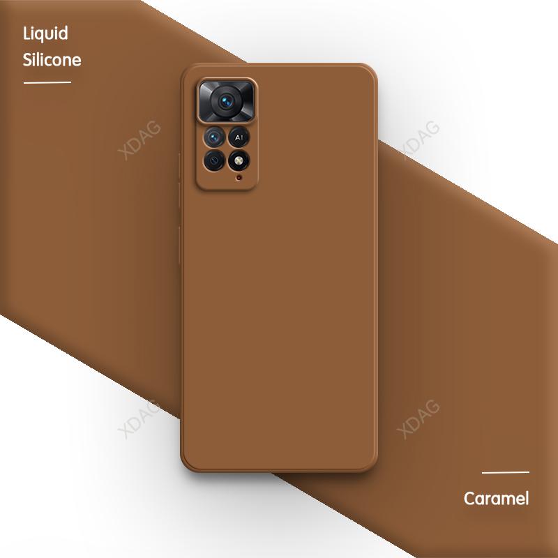 Pure Color Phone Case for Xiaomi Redmi Note11 Note 11 11E 11T 11Pro Pro Plus Pro+ 11S 11SE 4G 5G Soft Liquid Silicone Back Cover