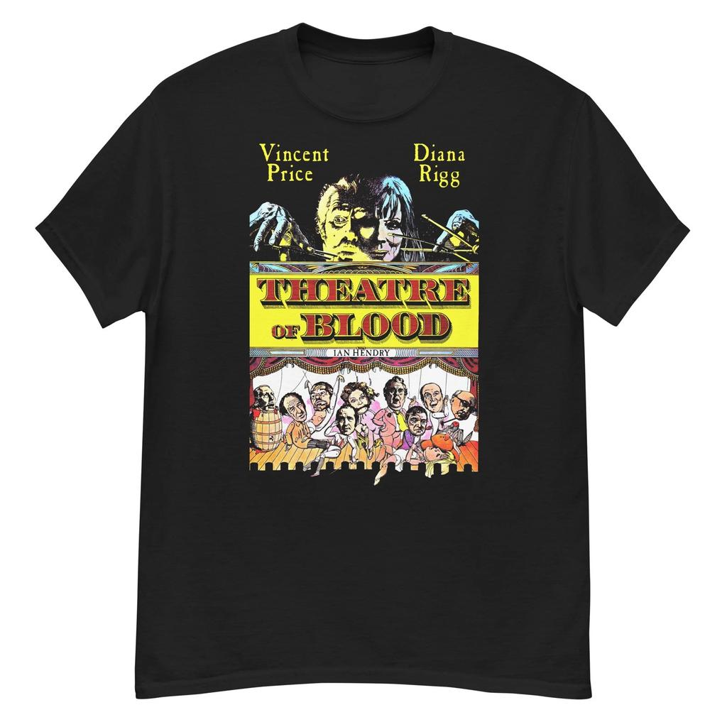 Theatre of Blood Kult-Horrorfilm Fan-Art T-Shirt