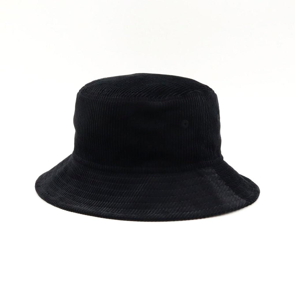 New Era Kids Bucket Hat Corduroy Black KIDS BUCKET01 8WCOR BLK L/XL