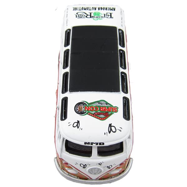 Johnny Lightning 164 Rat Fink 1965 VW Samba Bus Zinger - SUPERCON Exclusive - Rat Fink Miniature Car