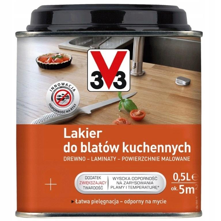 Lak na kuchyňskou desku, bezbarvý, 0,5 l