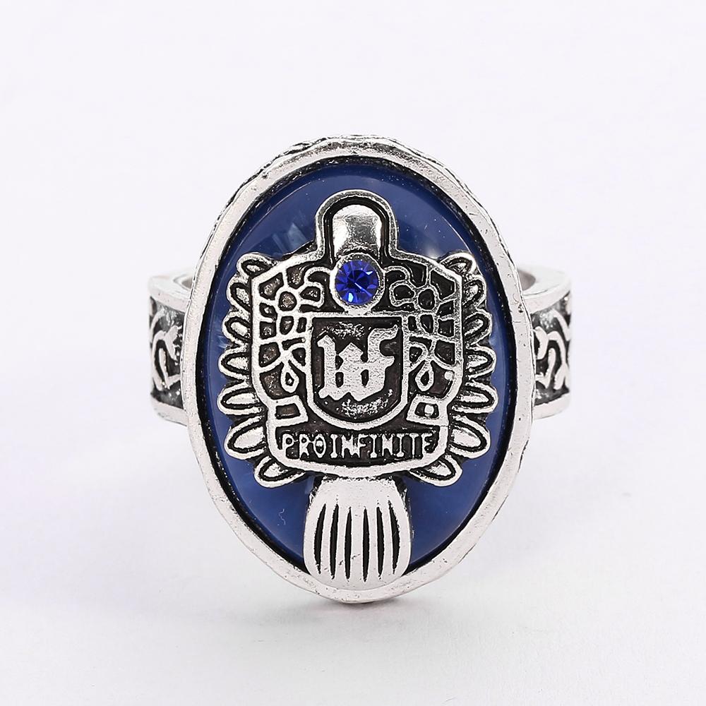 The Vampire Diaries A-Z 26 Písmen Prsten Pro Ženy A Muže Abecední Iniciály Gotické Šperky Salvatore Damon Znovuzrozený Denní Světlo Prsten