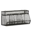 Wall Mounted Hanging Fruits Basket Double Layer Onion Storage Wire Basket  for Garlic