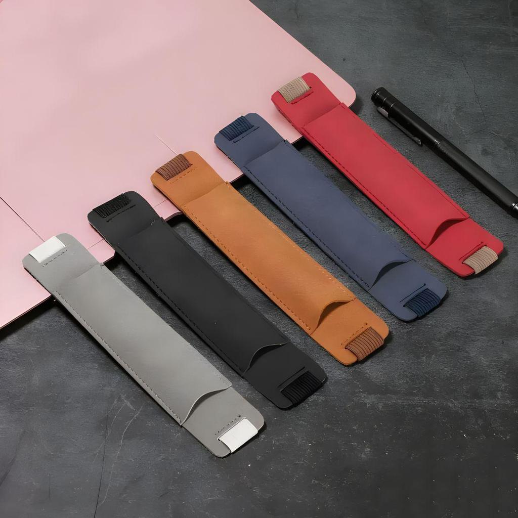 A5 Universal Pen Sleeve - Strap-Type Protective Case for Neutral & Capacitive Pens, Anti-Loss & Anti-Wear Steel Design