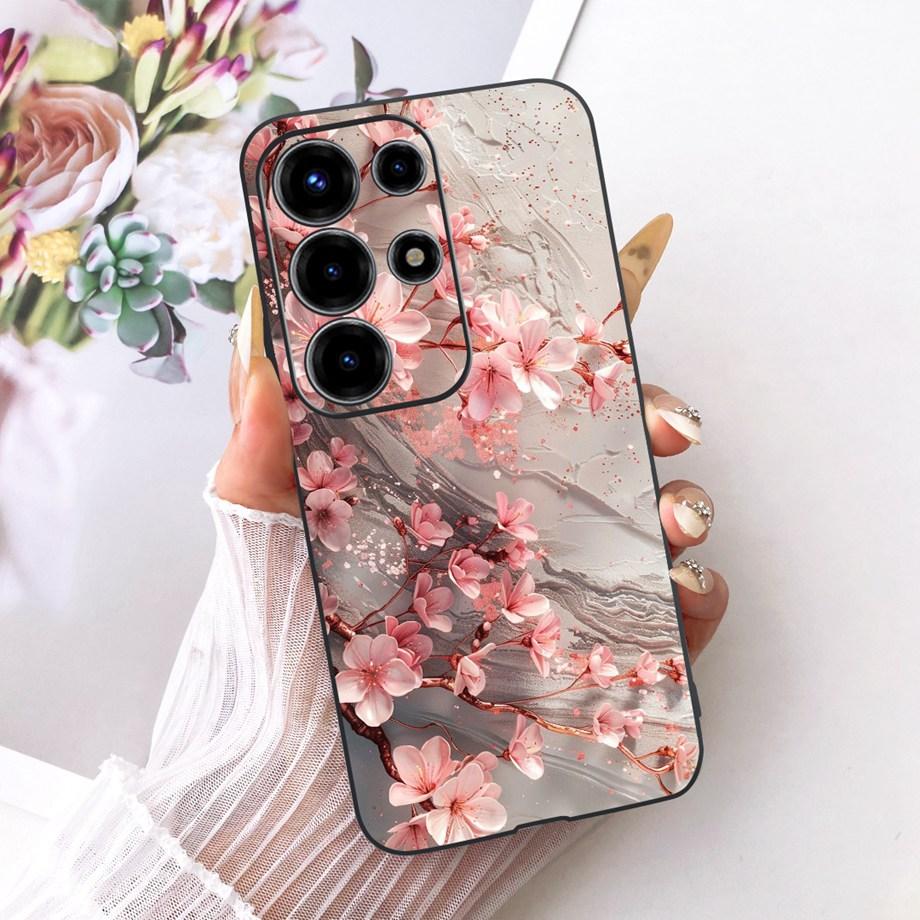 Flower Cartoon Fashion Design Phone Case For Itel Super 26 Ultra S26 Ultra S688LN Funda Soft Silicone Shockproof Back Cover