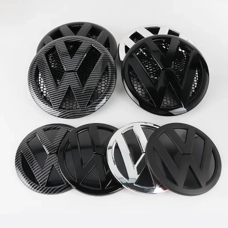 VW GTI GOLF 2026 Heiß für VW VOLKSWAGEN Volkswagen Multivan T5 2011-2015 3D Front Heck Auto Emblem Abzeichen Set, ABS Auto Logo Ersatz