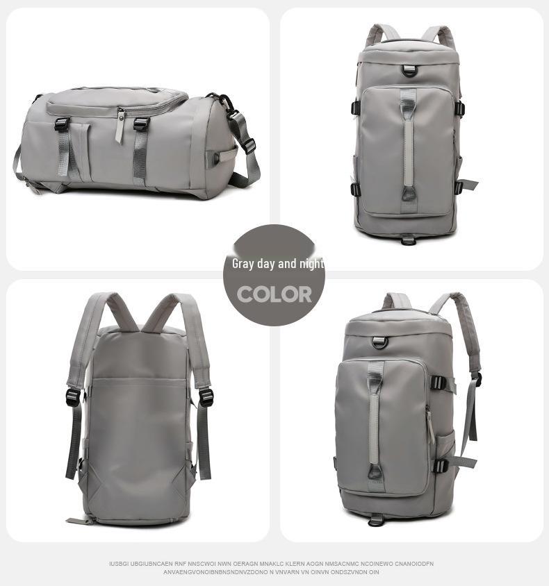 Customizable Large Capacity Travel Bag with Wet/Dry Separation - Ideal for Yoga or Business Trips