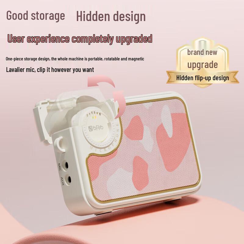 

Soaiy KY01 Wireless Lavalier Amplifier & Bluetooth Speaker CN plug (adapter included)