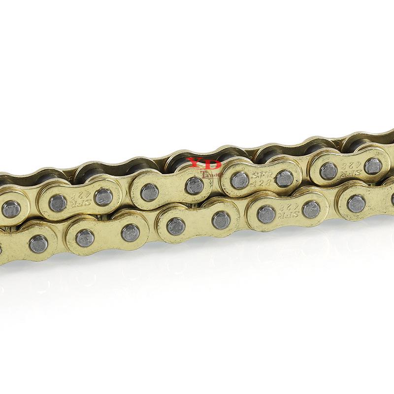

High-End 428H Gold Thickened Chain for Off-Road, ATV & Racing Vehicles