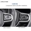 For Volvo XC60 XC90 S60 S90 V60 V90 steering wheel adhesive button stickers for interior decoration