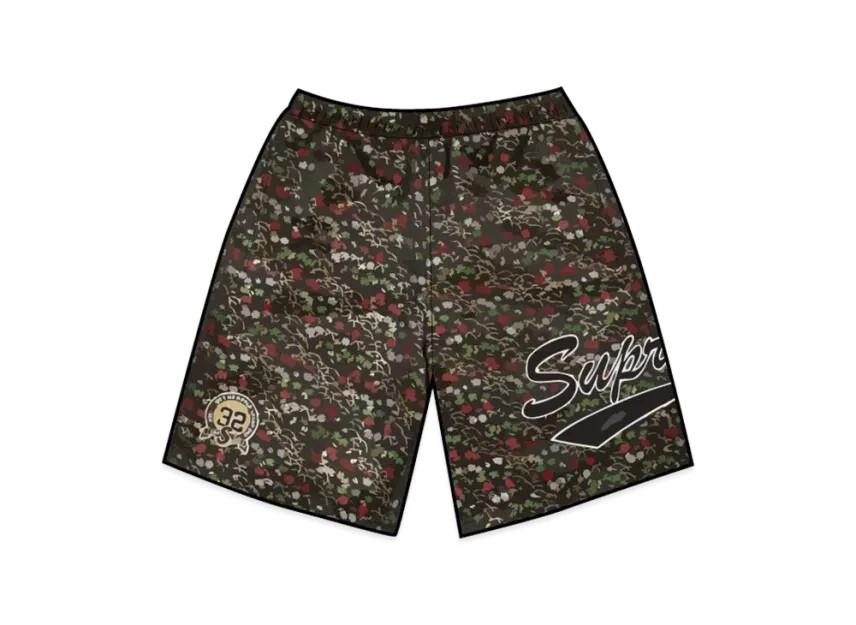785784 Supreme Floral Jacquard Short Black M