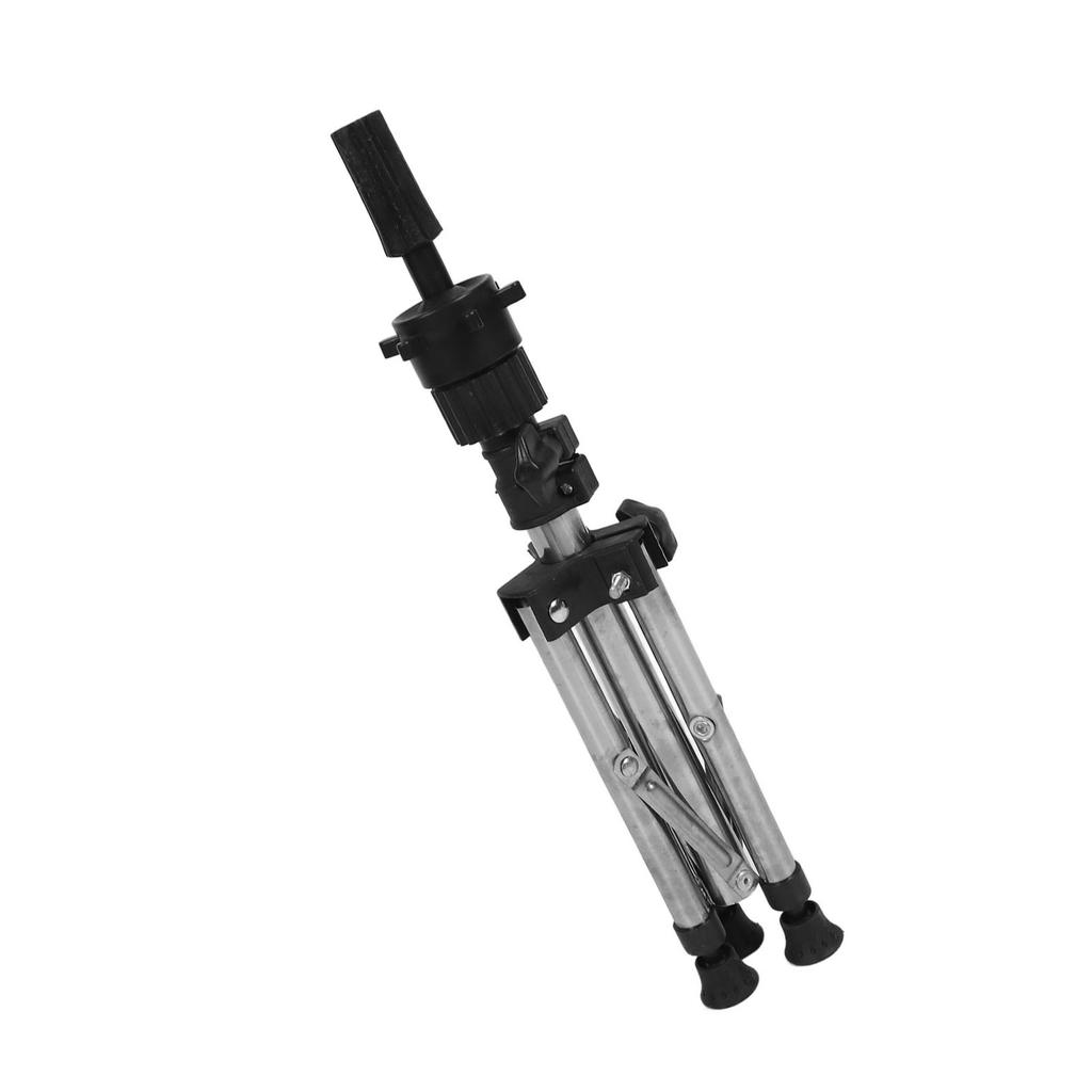 Suporte de Peruca Tripé Ajustável Liga de Alumínio Multiuso Portátil Cabeça de Manequim de Metal Suporte para Treinamento de Cabeleireiro