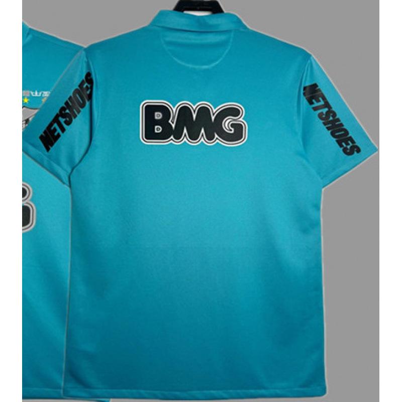 1213 Santos retro jersey football jersey classic nostalgic Neymar jersey competition jersey long short sleeve sportswear S