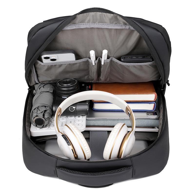 Cross-Border Casual Business Laptop-Rucksack mit USB-Anschluss – Große Kapazität, einfaches Pendler-Design