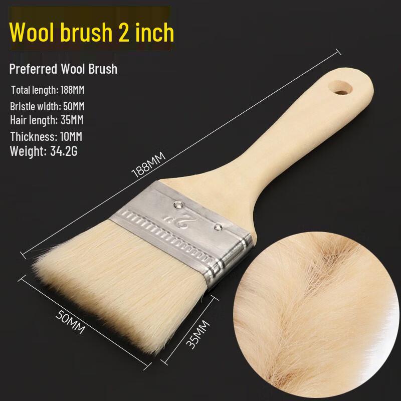 NHZHIW Wool BBQ Basting Brush
