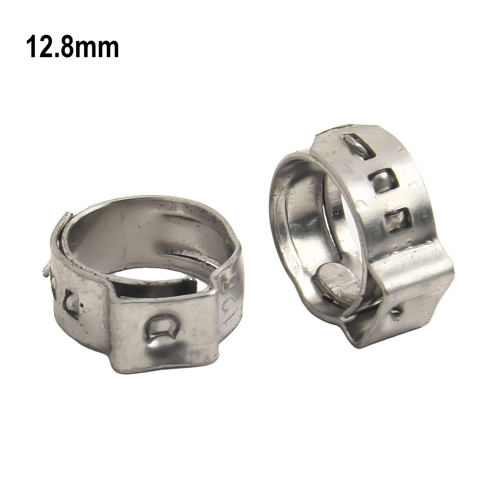 

Одинарные бесступенчатые хомуты из нержавеющей стали для различных шлангов Нержавеющая сталь 12.8MM