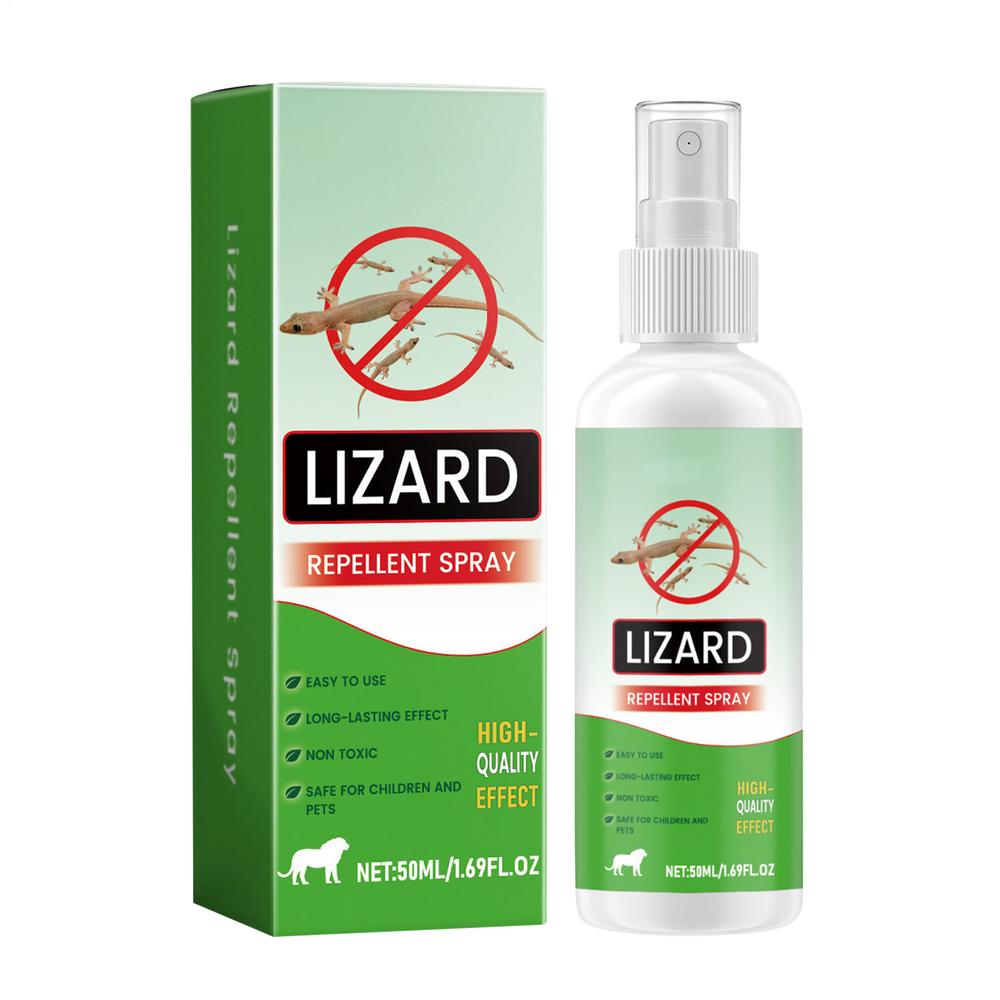 

50ml Gecko Repellents Spray Lizard Repellents Lavender Oil Gecko Spray Repel Repeller Control Pet Safe Reptile Deterrents зелений