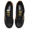 Adidas Originals SUPERSTAR Slip Resistant Abrasion Resistant Low top Skateboard Shoes Unisex Black Gold EG4959(Team415-)