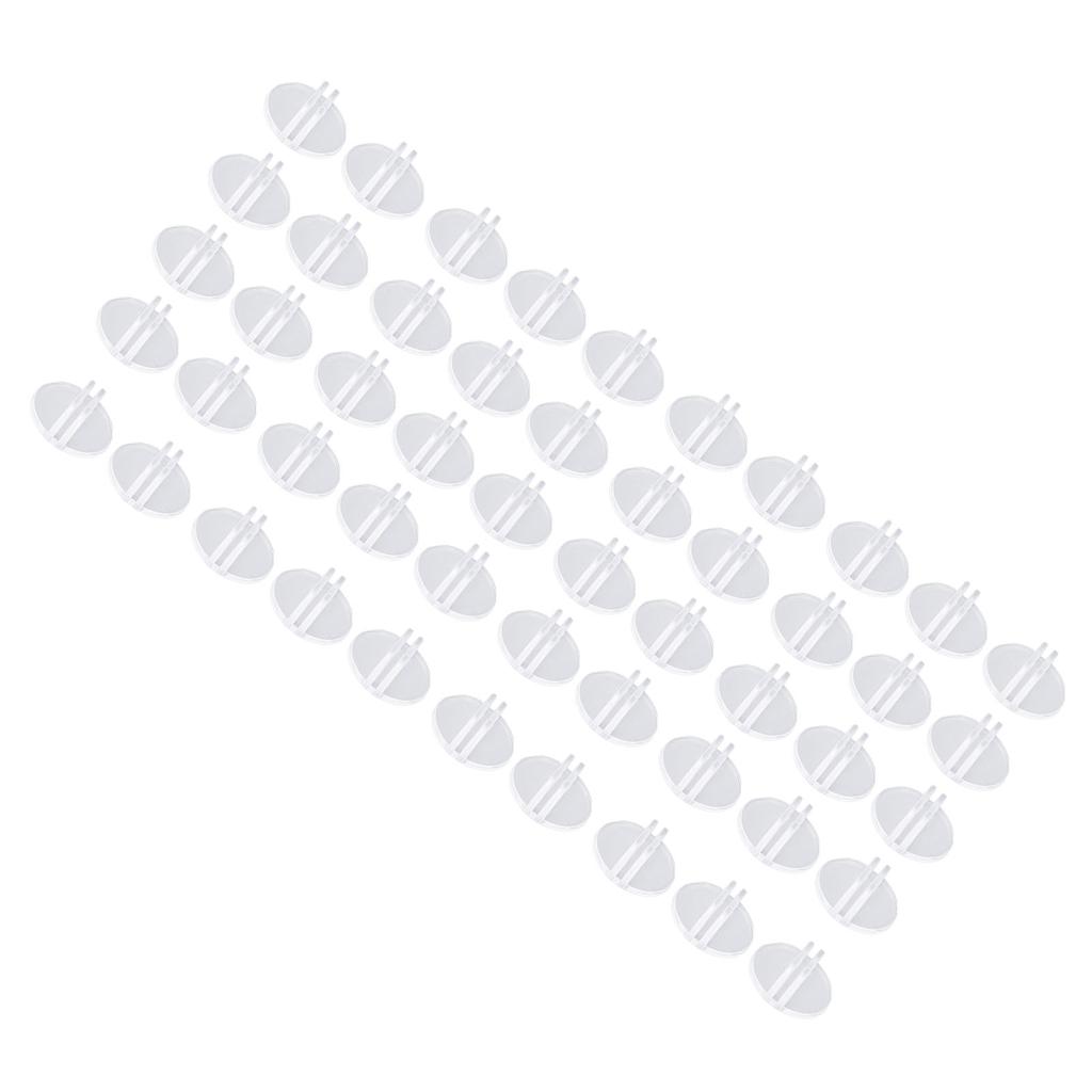 50PCS Game Card Stand Transparent Plastic Multifunctional Paper Board Card Stand for Handcraft