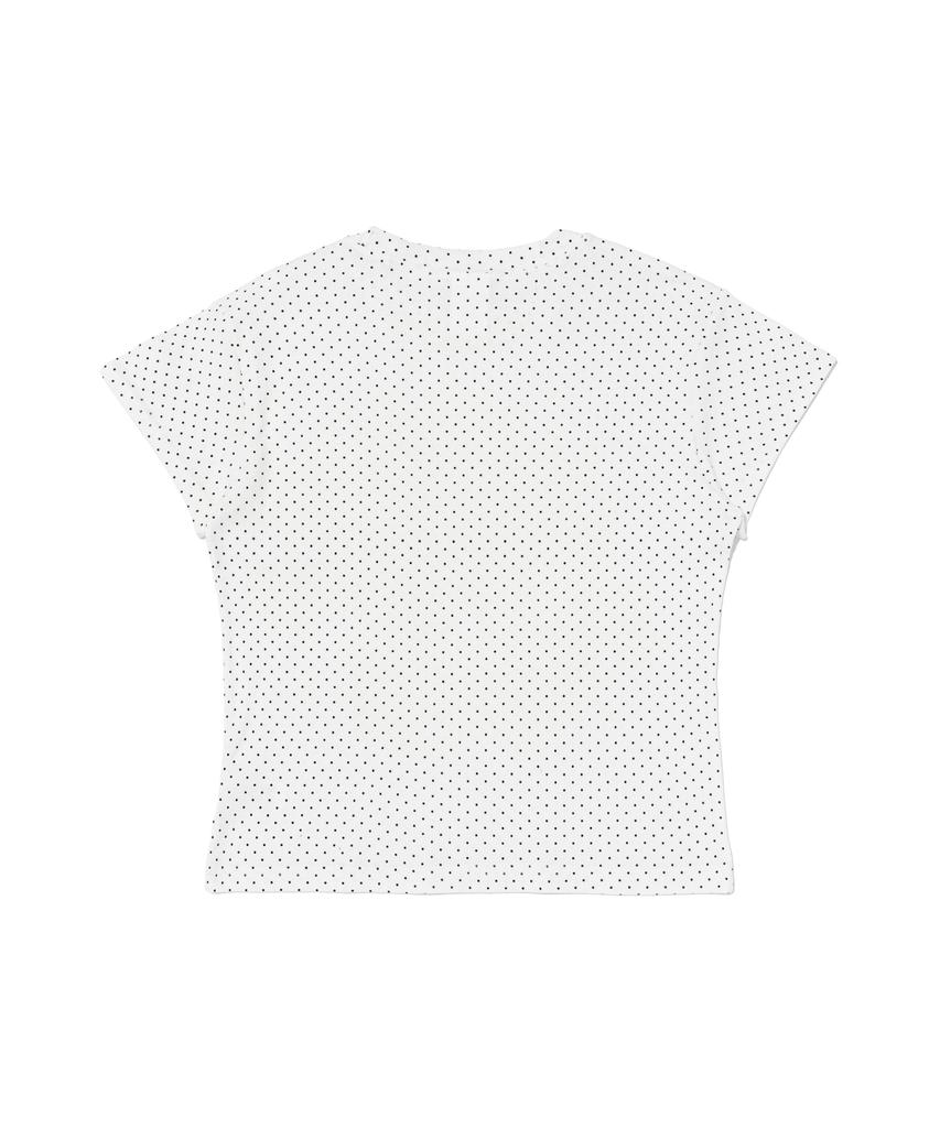 CARGOBROS FOR WOMAN American Number Short Sleeve T-Shirt (White)
