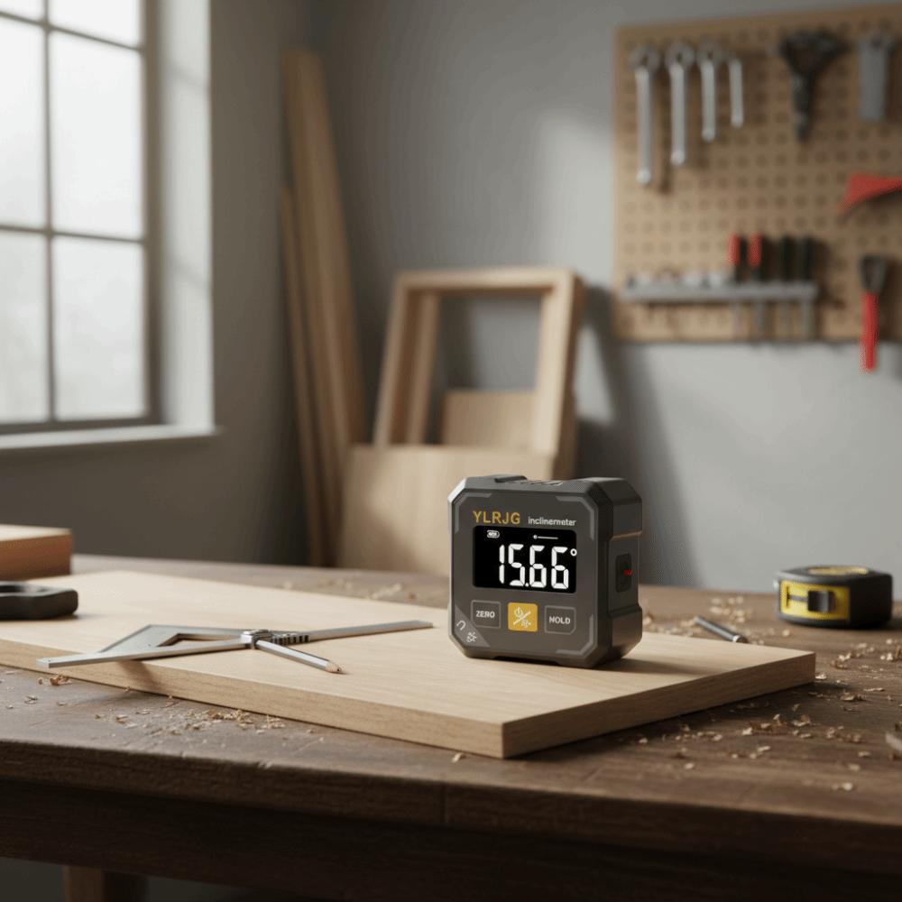 Magnetic Adsorption Angle Gauge High-Precision Digital Level Electronic Level Angle Measurement