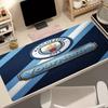 Manchester City Customized Name Mouse Pad Keyboard Mat Desktop Mouse Pad Nonslip Rubber Bottom Office Desk Accessory