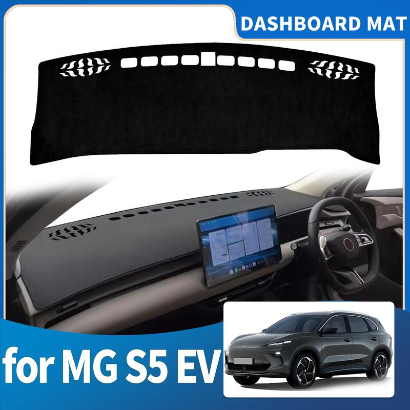 Adatto per MG S5 EV ES5 2025 2026 Accessori Auto Copri Cruscotto Tappetino Parasole Tappeto Protettivo Pelle