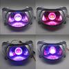 12-80V 11W Led Motor Projector 2.5inch Led Motorcycle Headlights with angel eye halo ring