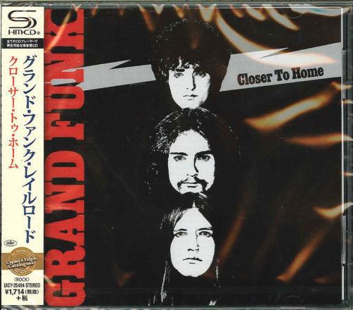 

CD GRAND FUNK RAILROAD - Ближе к дому (ШМ-CD) UICY25494 CAPITOL 2015 Япония Рок