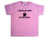 I Would Like Some Tea Now Please Pink Kids T-Shirt
