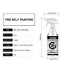 Kolesá Farba v spreji Farba na ráfiky Lesklý lak v spreji Pneumatiky Samolakovateľná ochrana proti odlupovaniu Náboje ráfikov auta