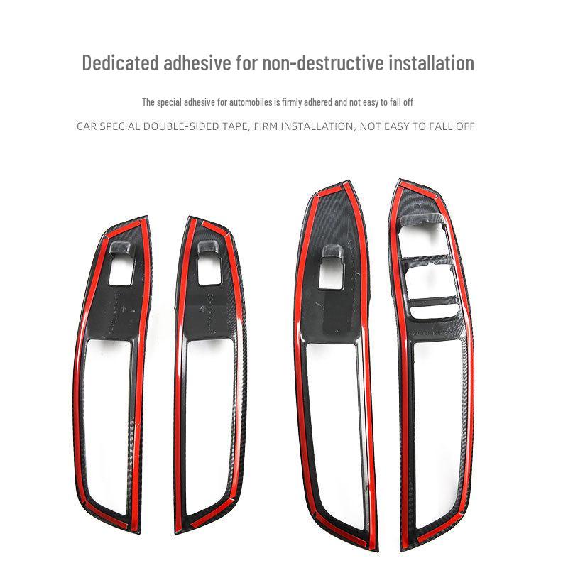 MG ZS Glass Switch Panel Window Lift Button Frame Decoration