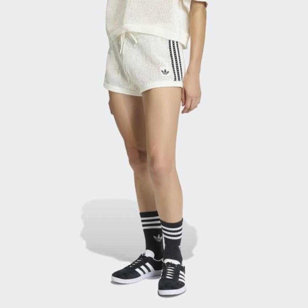 AdidaS Women S Daily Crochet ShortS Kc6477 XS